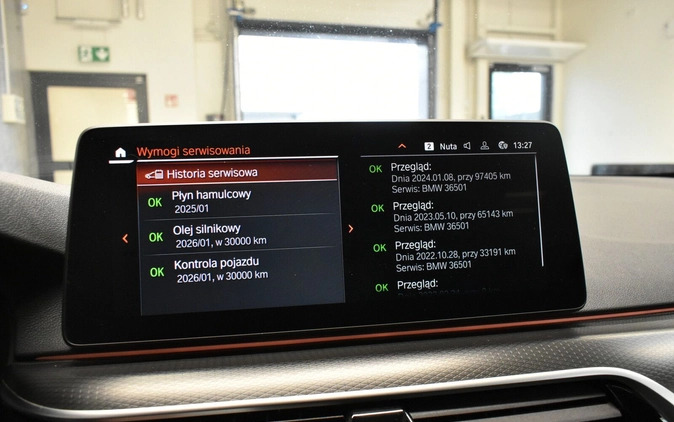 BMW Seria 5 cena 264800 przebieg: 97540, rok produkcji 2022 z Łosice małe 232